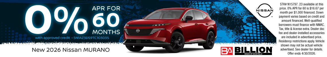 26APR_BILN_NEW 2026 NISSAN MURANO