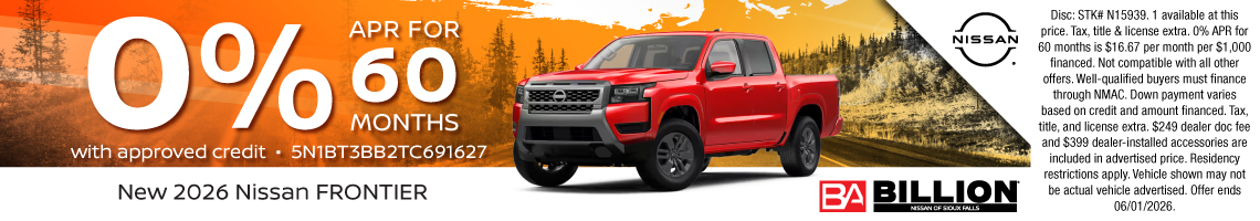 26MAY_BILN_NEW 2026 NISSAN FRONTIER