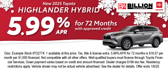 24DEC_BILT_NEW 2025 TOYOTA HIGHLANDER HYBRID