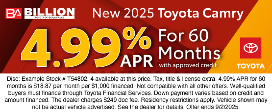 25AUG_BILT_NEW 2025 TOYOTA CAMRY