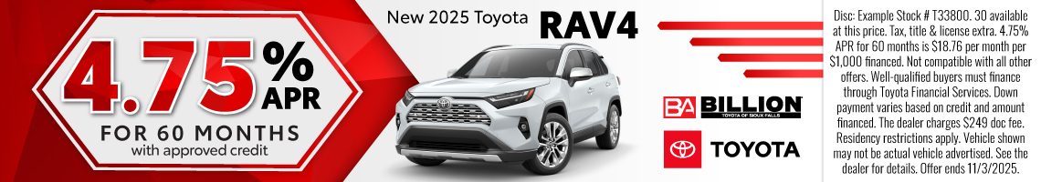 25OCT_BILT_NEW 2025 TOYOTA RAV4