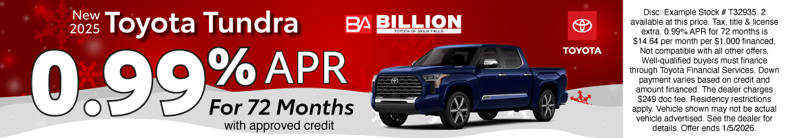 New 2025 Toyota Tundra 4WD Platinum