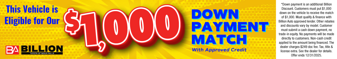 BILT_Down Payment Match SF Toyota