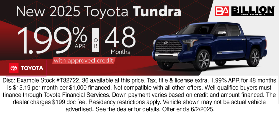 25MAY_BILT_NEW 2025 TOYOTA TUNDRA