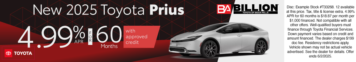 25MAY_BILT_NEW 2025 TOYOTA PRIUS