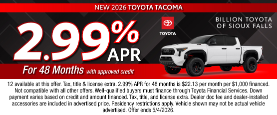 26APR_BILT_APR_NEW 2026 TOYOTA TACOMA