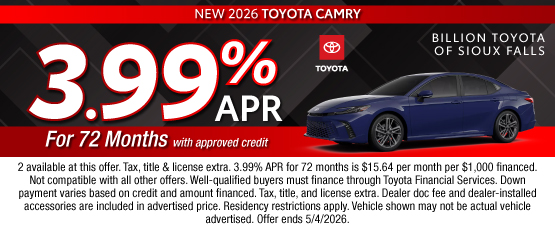 26APR_BILT_APR_NEW 2026 TOYOTA CAMRY