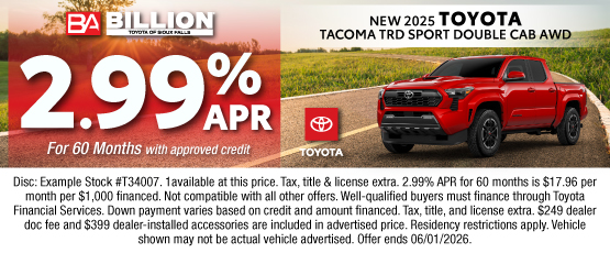 26MAY_BILT_NEW 2025 TOYOTA TACOMA TRD SPORT DOUBLE CAB