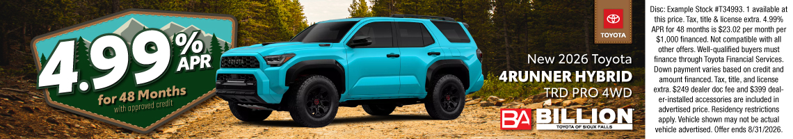 26AUG_BILT_NEW 2026 TOYOTA 4RUNNER HYBRID TRD PRO