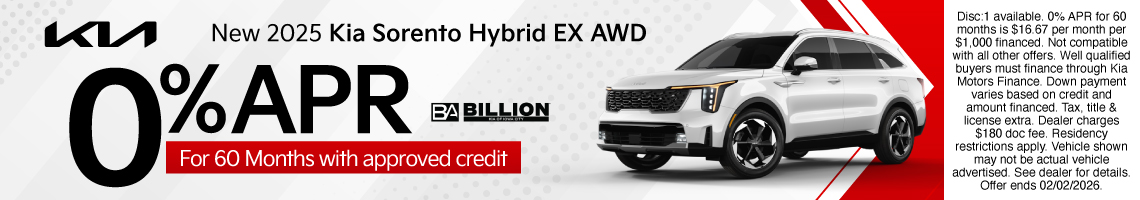 26JAN_BKIC_NEW 2025 KIA SORENTO HYBRID EX