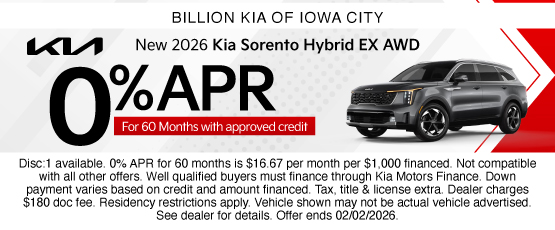 26JAN_BKIC_NEW 2026 KIA SORENTO HYBRID EX