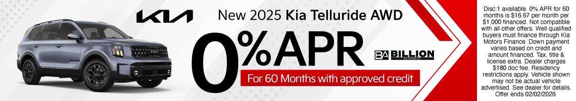 New 2025 Kia Telluride 