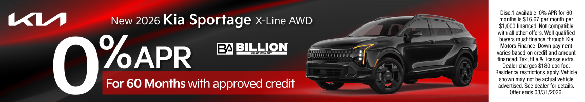 26MAR_BKIC_APR_NEW 2026 KIA SPORTAGE X-LINE
