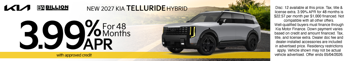 26APR_BKIC_NEW 2027 KIA TELLURIDE HYBRID