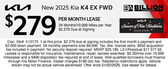 25DEC_BKSC_NEW 2025 KIA K4 EX