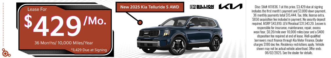 25MAY_BKSC_NEW 2025 KIA TELLURIDE S