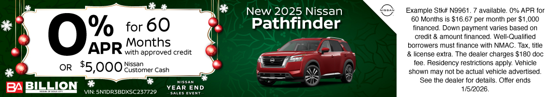 25DEC_BNSC_NEW 2025 NISSAN PATHFINDER