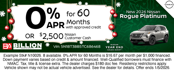 25DEC_BNSC_NEW 2026 NISSAN ROGUE PLATIUM