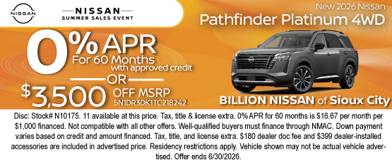 26JUN_BNSC_NEW 2026 NISSAN PATHFINDER PLATINUM