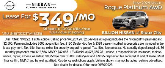 26JUN_BNSC_LEASE_NEW 2026 NISSAN ROGUE PLATINUM