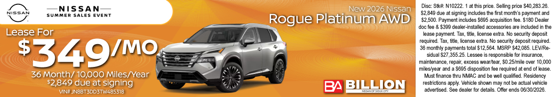 26JUN_BNSC_LEASE_NEW 2026 NISSAN ROGUE PLATINUM