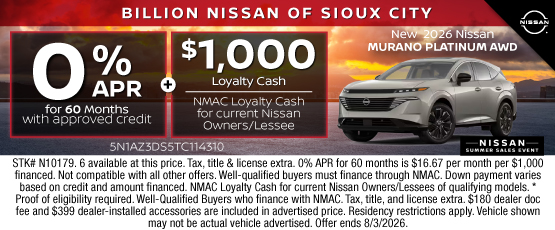 26JUL_BNSC_NEW 2026 NISSAN MURANO PLATINUM