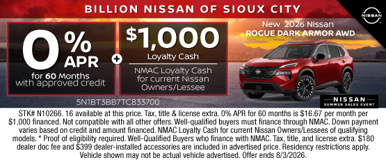 26JUL_BNSC_NEW 2026 NISSAN ROGUE DARK ARMOR