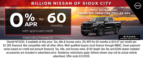 26JUL_BNSC_NEW 2026 NISSAN FRONTIER CREW CAB PRO-4X