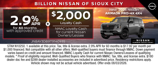 26JUL_BNSC_NEW 2026 NISSAN ARMADA PRO-4X