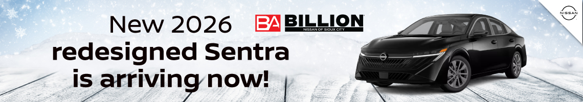 New 2026 Nissan Sentra SR