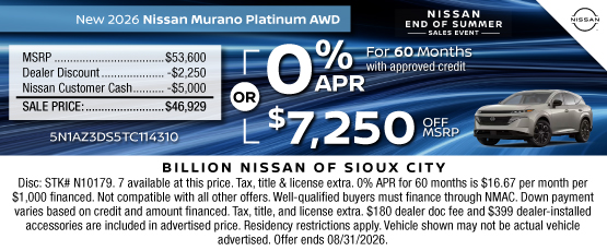 26AUG_BNSC_NEW 2026 NISSAN MURANO PLATINUM