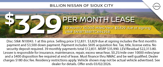 26FEB_BNSC_NEW 2026 NISSAN ROGUE ROCK CREEK