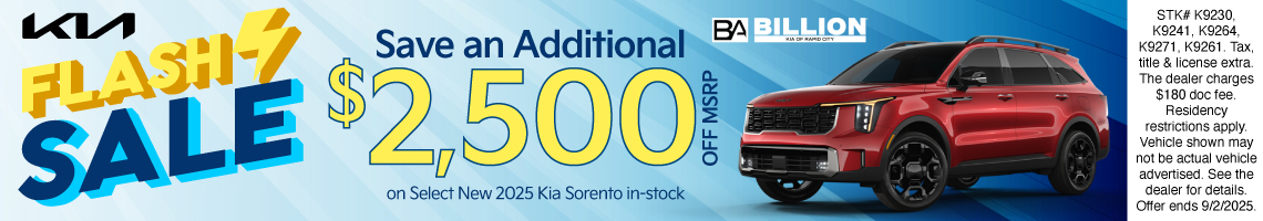 25AUG_BRCK_NEW 2025 KIA SORENTO