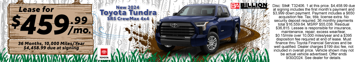 New 2024 Toyota Tundra 4WD SR5