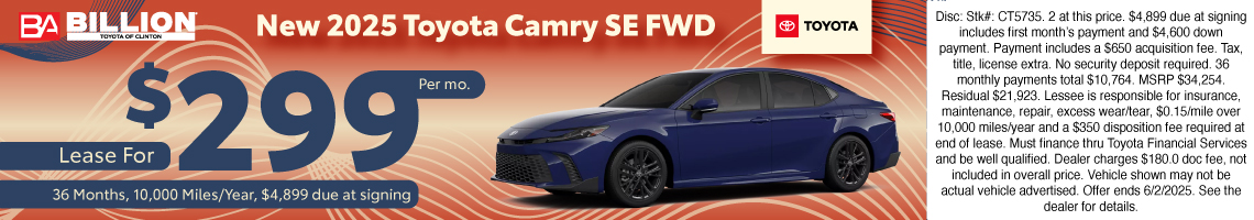 25MAY_BTYC_NEW 2025 TOYOTA CAMRY SE