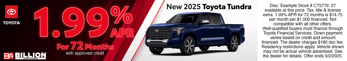 25AUG_BTYC_NEW 2025 TOYOTA TUNDRA