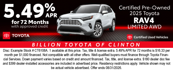 26JUL_BTYC_CERTIFIED 2025 TOYOTA RAV4 LIMITED