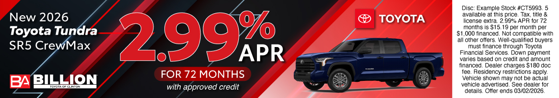 26FEB_BTYC_NEW 2026 TOYOTA TUNDRA SR5 CREWMAX