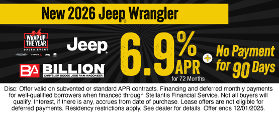 25NOV_BWC_NEW 2026 JEEP WRANGLER