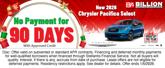 25DEC_BWC_NEW 2026 CHRYSLER PACIFICA SELECT