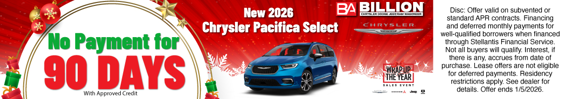 25DEC_BWC_NEW 2026 CHRYSLER PACIFICA SELECT