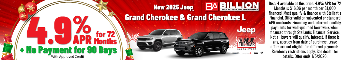 25DEC_BWC_NEW 2025 JEEP GRAND CHEROKEE & GRAND CHEROKEE L