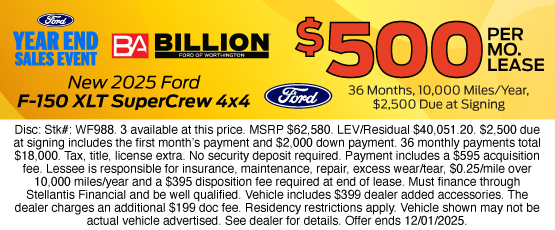 25NOV_BWF_NEW 2025 FORD F-150 XLT SUPERCREW