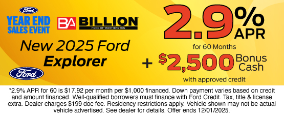 25NOV_BWF_NEW 2025 FORD EXPLORER