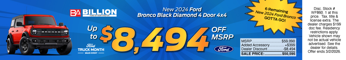 26FEB_BWF_NEW 2024 FORD BRONCO BLACK DIAMOND