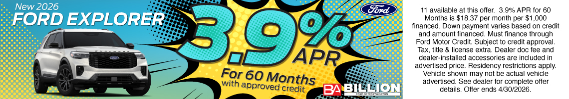 26APR_BWF_NEW 2026 FORD EXPLORER