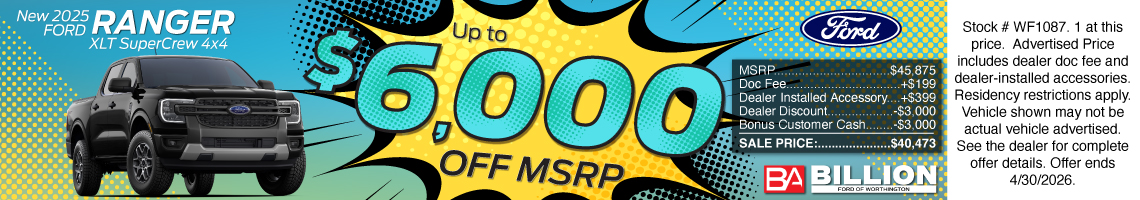 26APR_BWF_NEW 2025 FORD RANGER XLT SUPERCREW