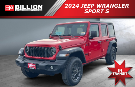 New 2024 Jeep Wrangler Sport S SUV