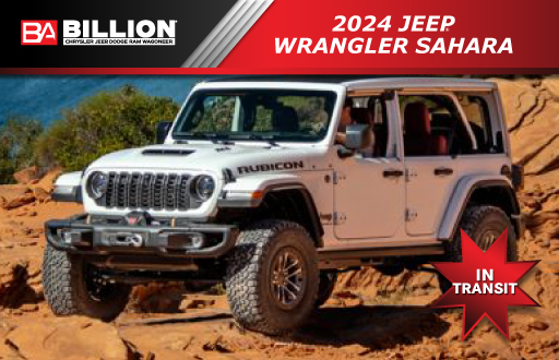 New 2024 Jeep Wrangler Sahara SUV