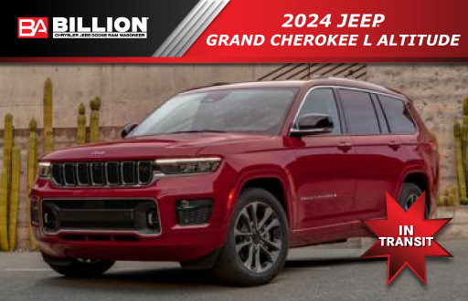 New 2024 Jeep Grand Cherokee L Altitude X SUV